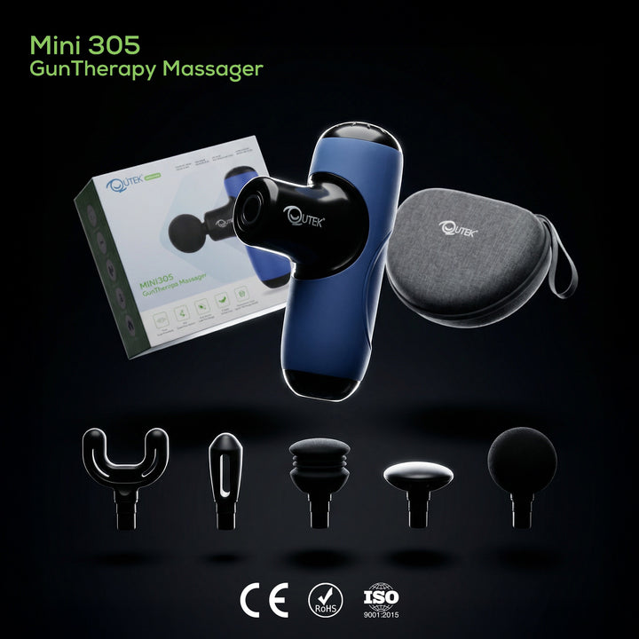 QUTEK MINI305 BLUE GUN MASSAGER