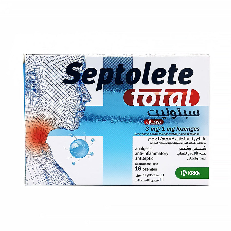 Septolete Total Lozenges 16s