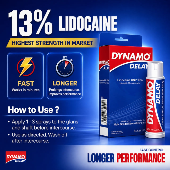 Dynamo Delay Spray  for Men 22ml