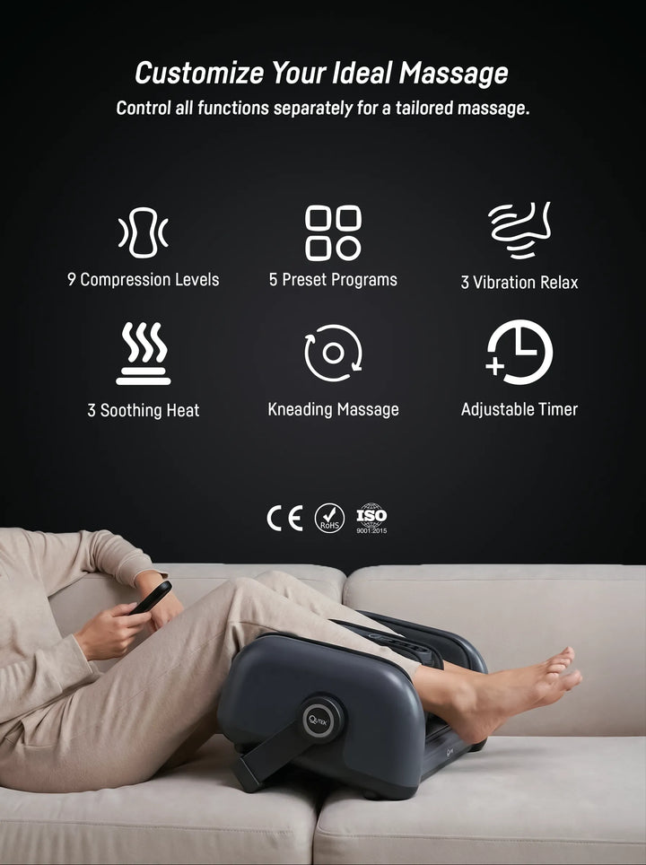 QUTEK BOUNCE 360 BLACK DEEP THERAPY MASSAGER