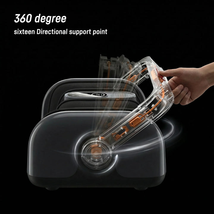 QUTEK BOUNCE 360 BLACK DEEP THERAPY MASSAGER