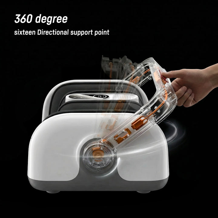 QUTEK BOUNCE 360 WHITE DEEP THERAPY MASSAGER