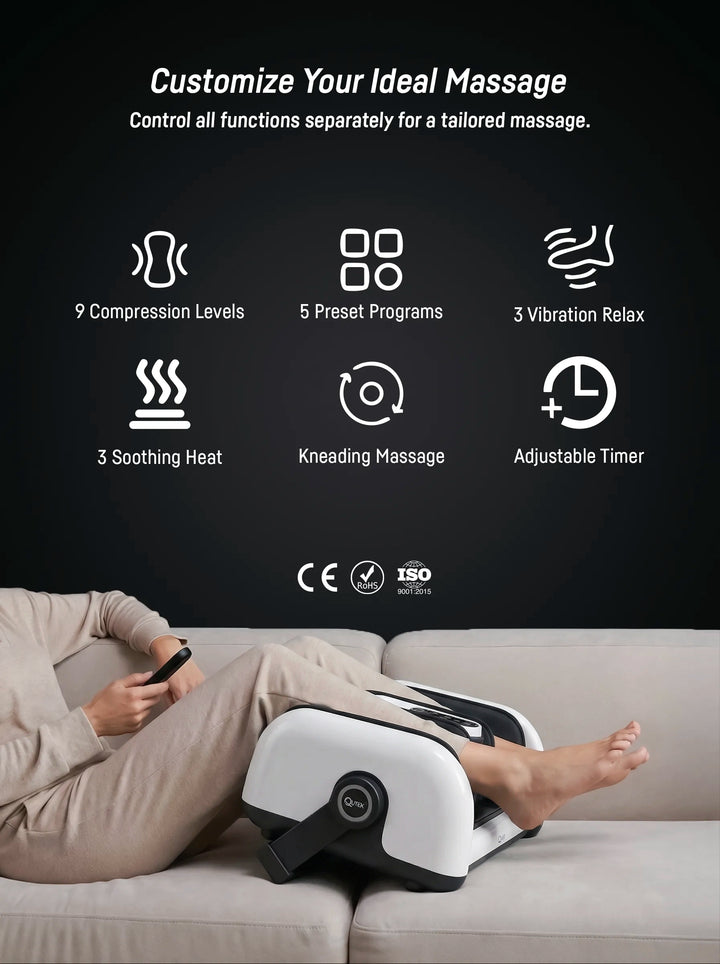 QUTEK BOUNCE 360 WHITE DEEP THERAPY MASSAGER