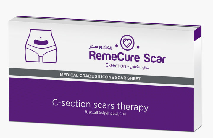 Remecure C-section Scar Silicone Sheet 2s