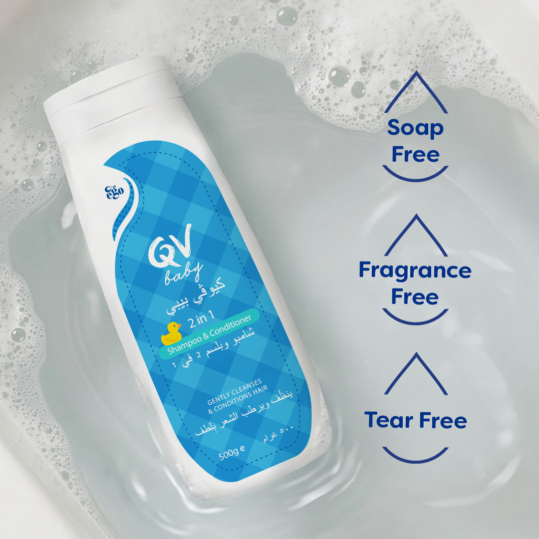 Ego Qv Baby 2In1 Shampoo &Conditioner 500g