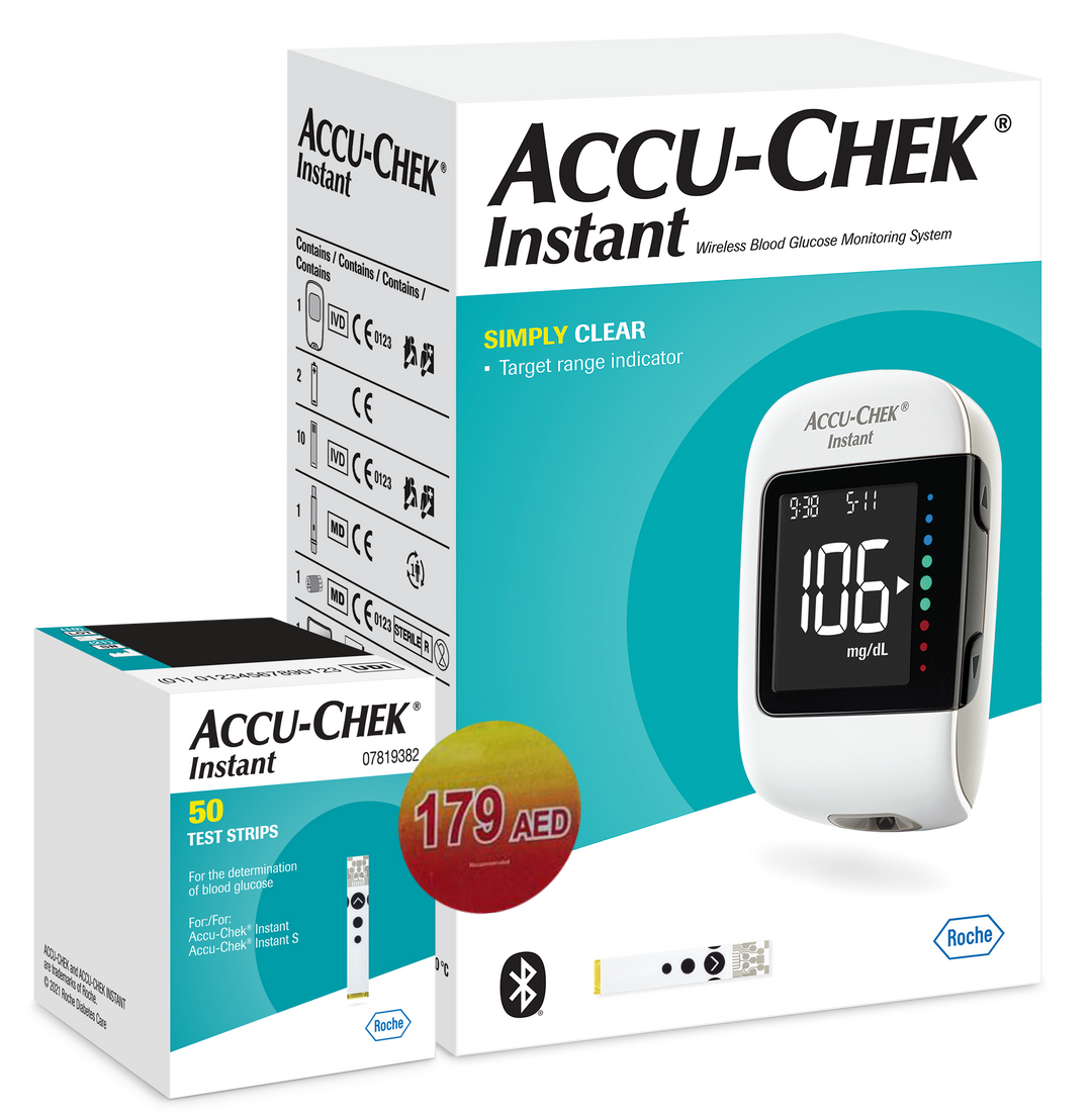 Accu-Check Instant + Strips 50s (Offer)