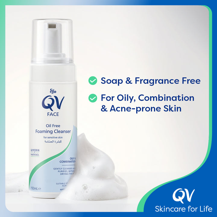 EGO QV OIL FREE FOAMING CLEANSER 150ML