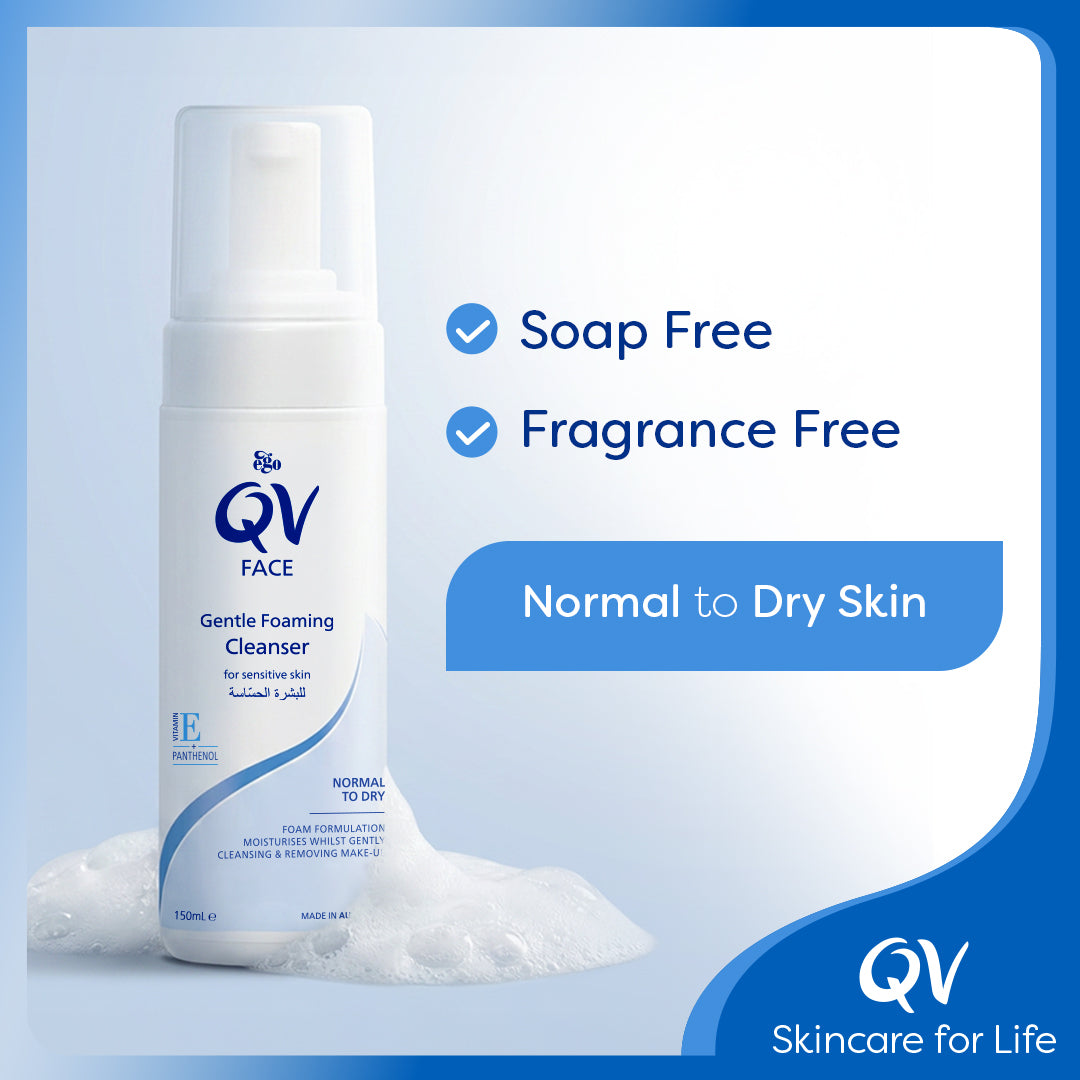 Ego QV Face Gentle Foaming Cleanser 150ml