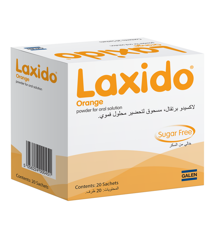 Laxido 13.8g Orange Sachet 20s