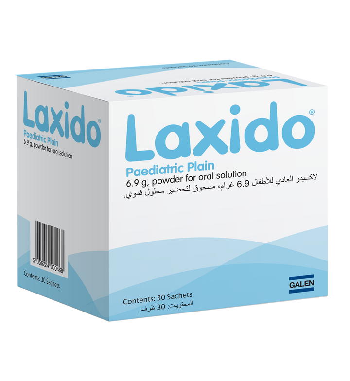Laxido 6.9g Pediatric Sachet Plain 30s