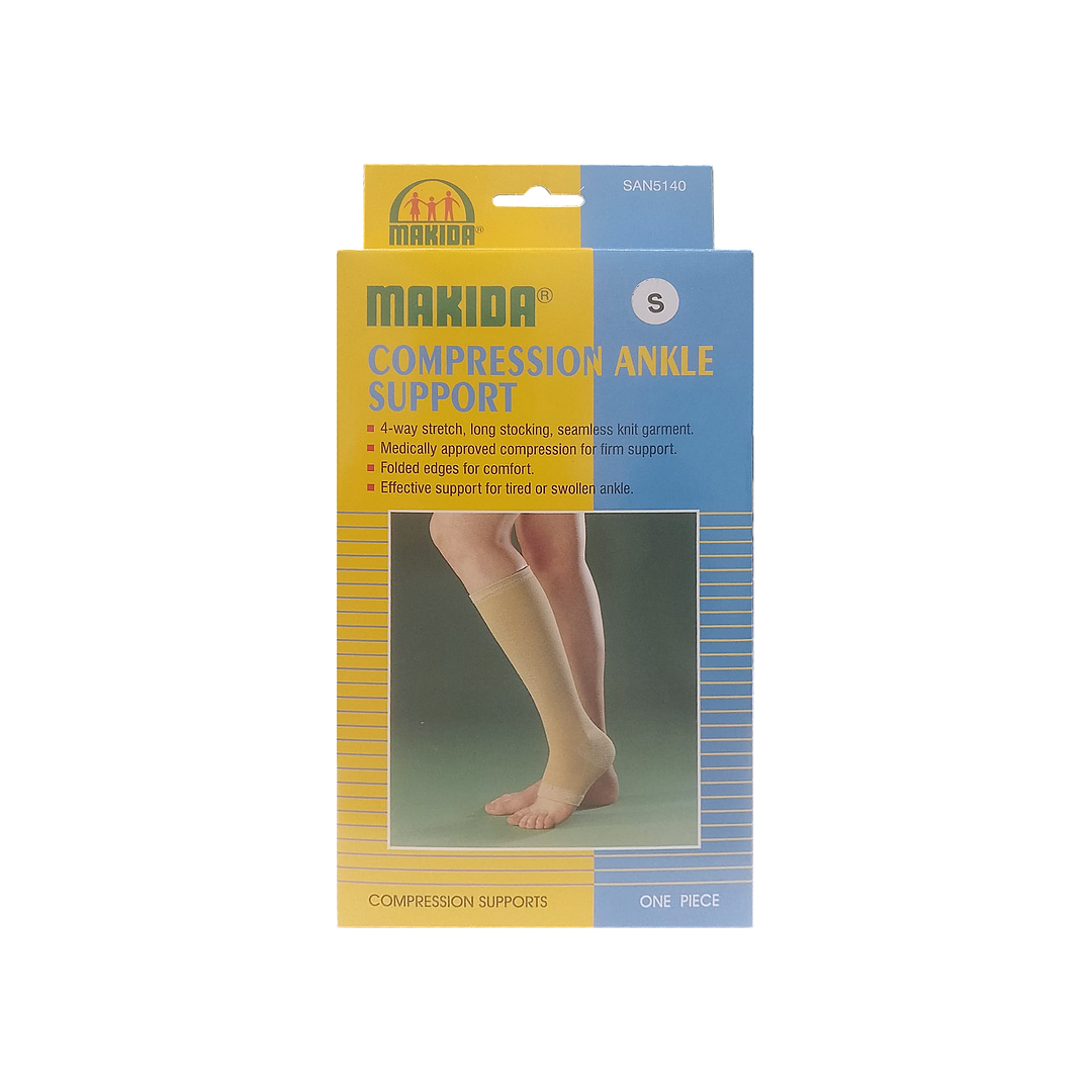 Compression Ankle Support Long Stocking SAN5140 Makida