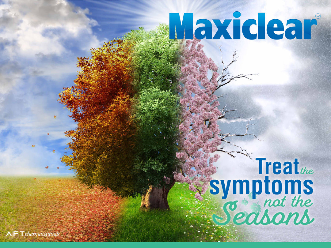 Maxiclear Tablets for Hayfever and Sinus Relief 30s