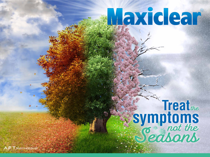 Maxiclear Tablets for Hayfever and Sinus Relief 30s