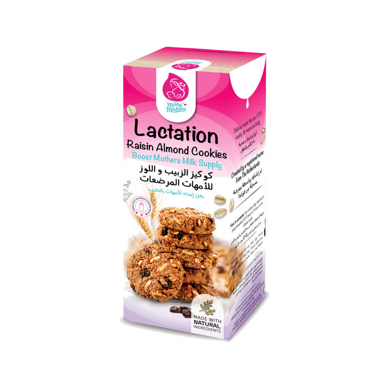 Milky Makers Lactation Raisin Almond Cookies 400g