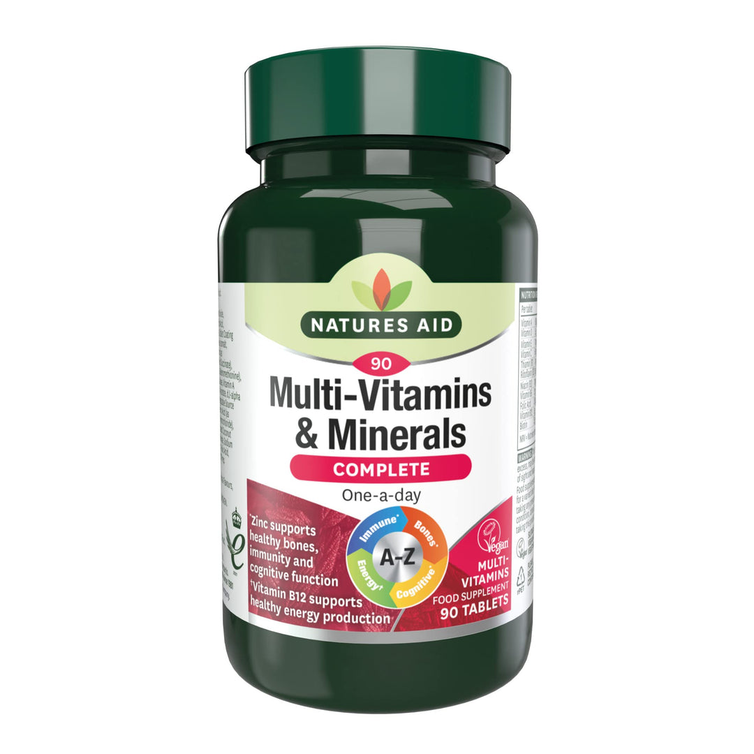 Natures Aid Multi-Vit & Minerals Tab 90S