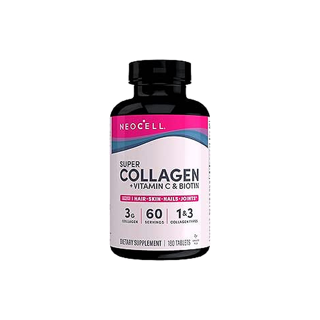 NeoCell Super Collagen+ with Vitamin C & Biotin Tablets 180pcs