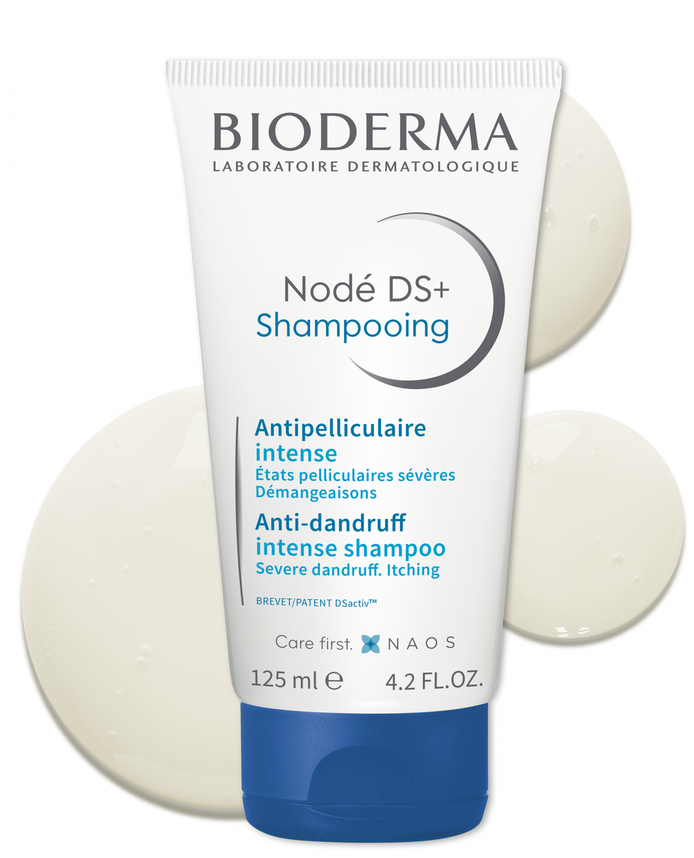 Bioderma Node DS+ anti-dandruff intense shampoo 125ml for severe dandruff and itching relief