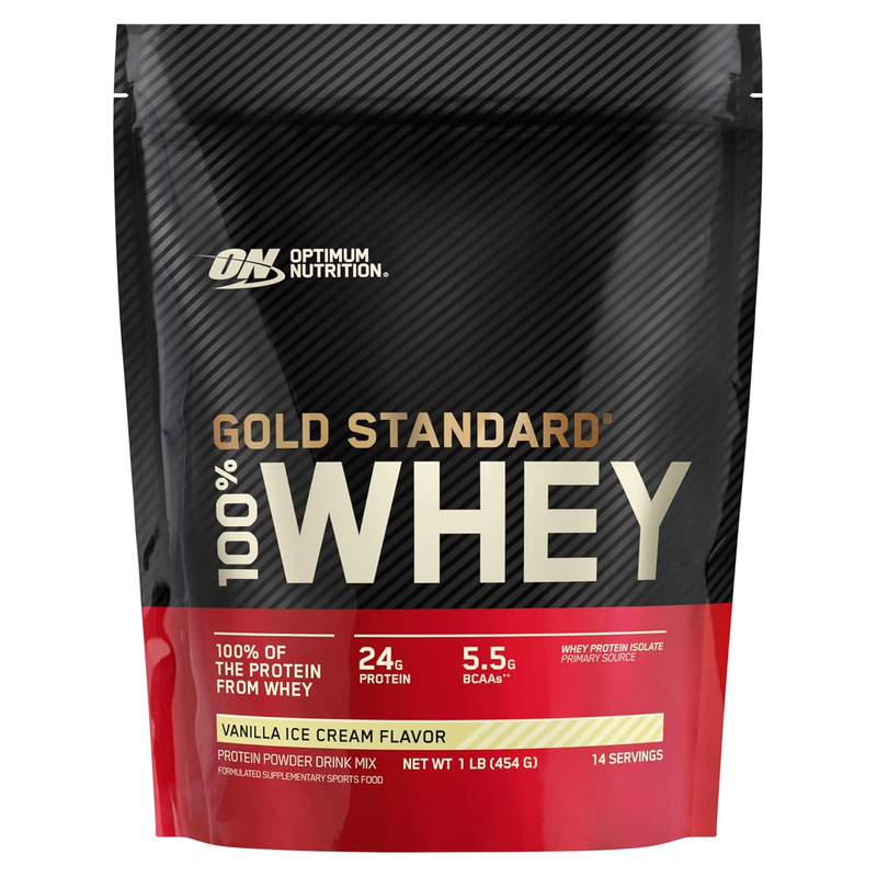 Optimum Nutrition Gold Standard 100% Whey Vanilla Ice Cream 454g
