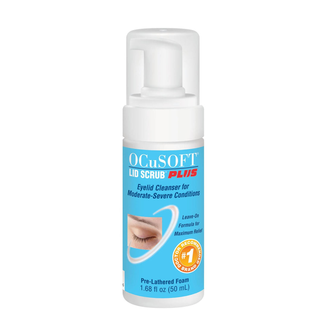 Ocusoft Scrb Plus Foaming Eyelid Cleanser 50ml