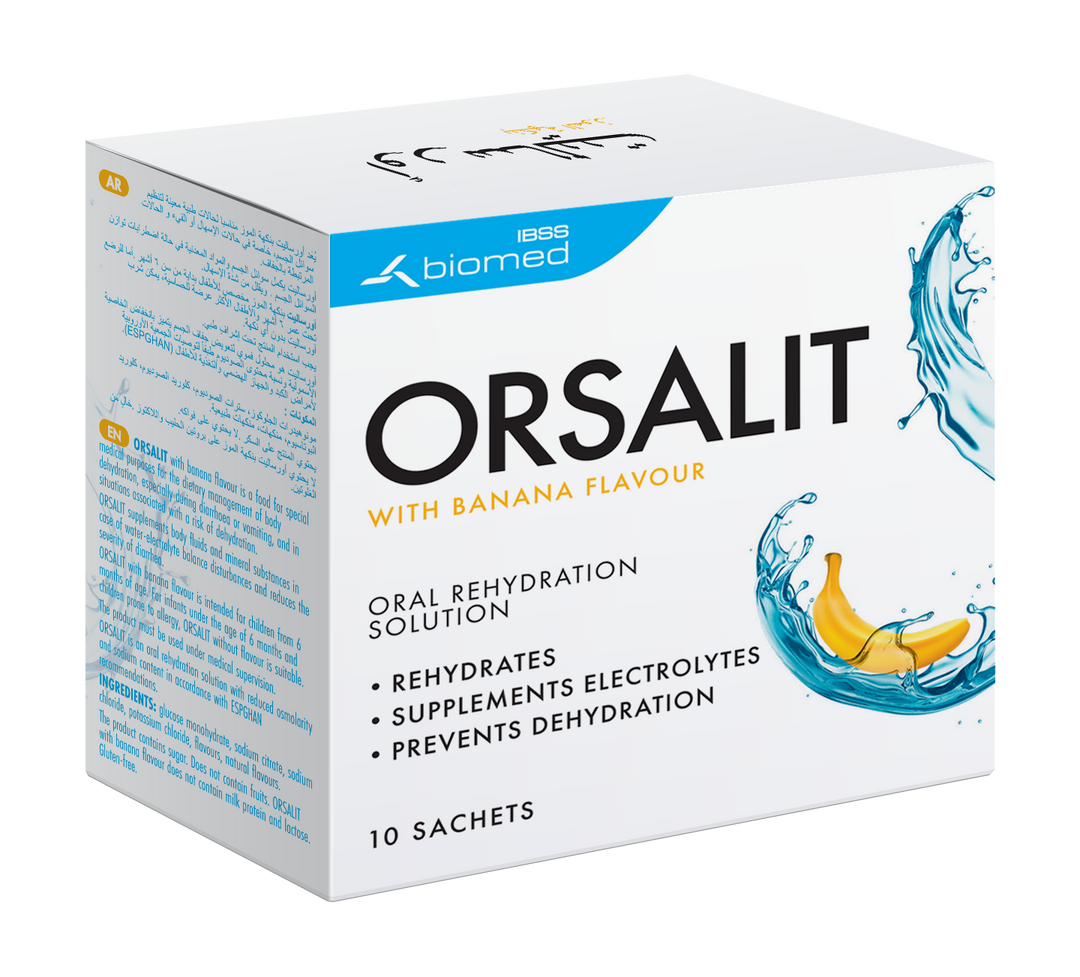 Orsalit Banana Flavour Sachet 10s