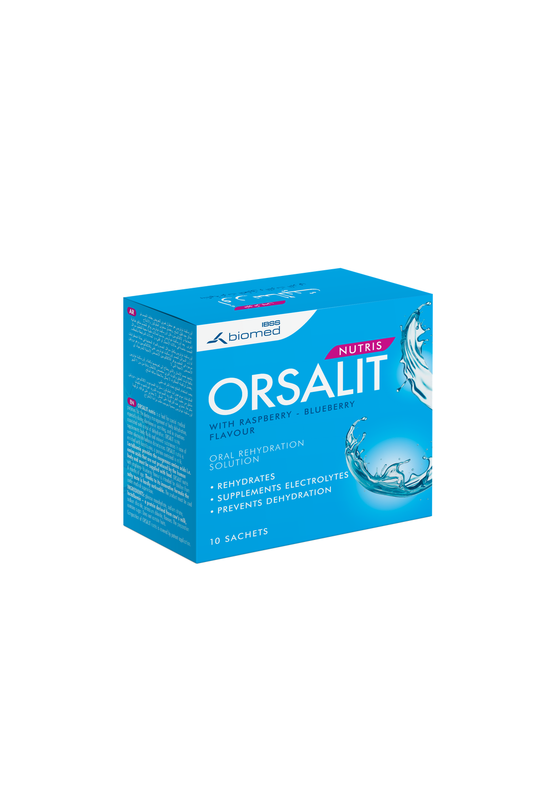 Orsalit Nutris Raspberry-Blueberry Sachet 10s