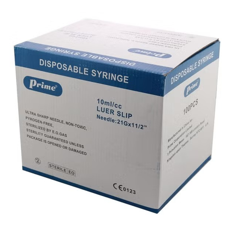 Prime Syringe 10ml 100pcs