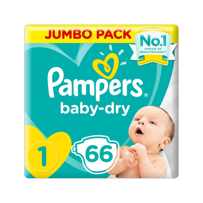 Pampers New Born Size 1 Jumbo Pack (2-5Kg)