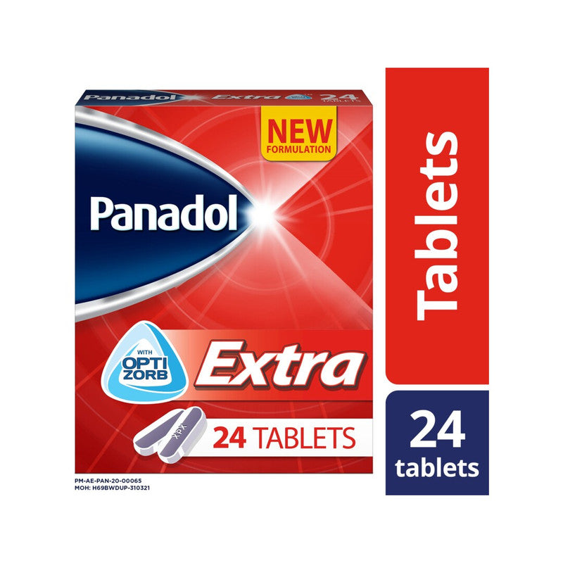 Panadol Extra With Optizorb, 24 Tablets