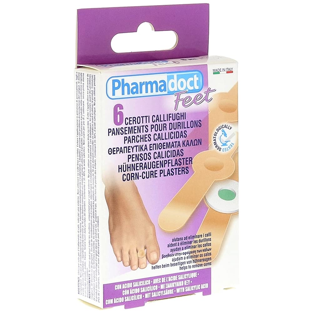 Pharmadoct Feet Corn Plaster W Salicylic Acid 6s