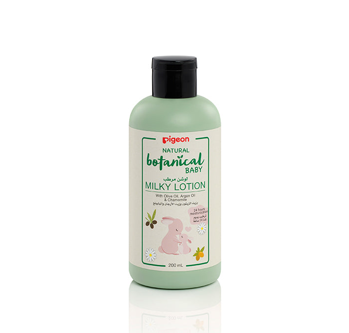 Pigeon Natural Botanical Baby Milky Lotion 200ml