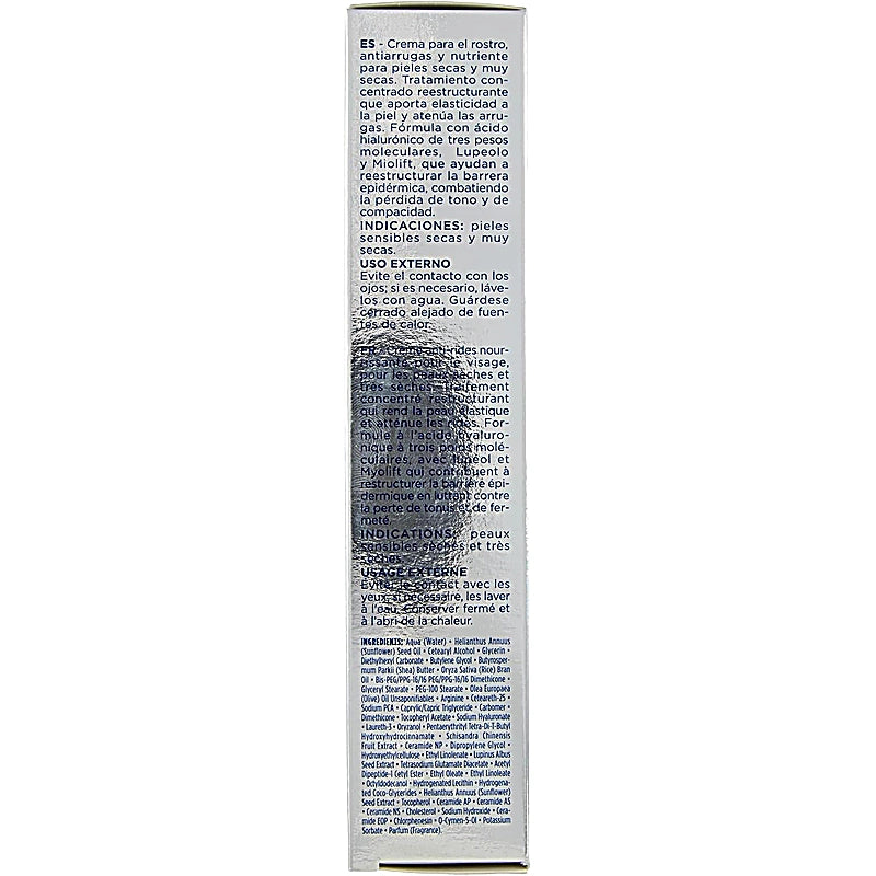 Product label with text on a white background1