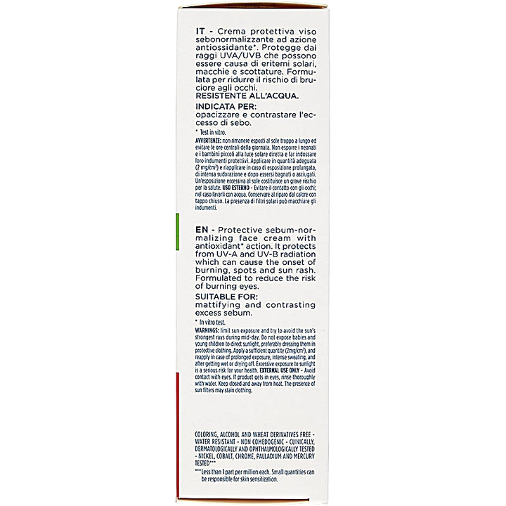 Product packaging with text on a white background