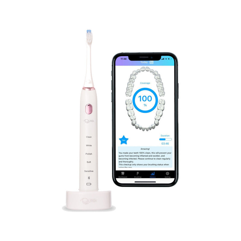 QUTEK QT-1741 WHITE DENTICARE SMART SONIC TB