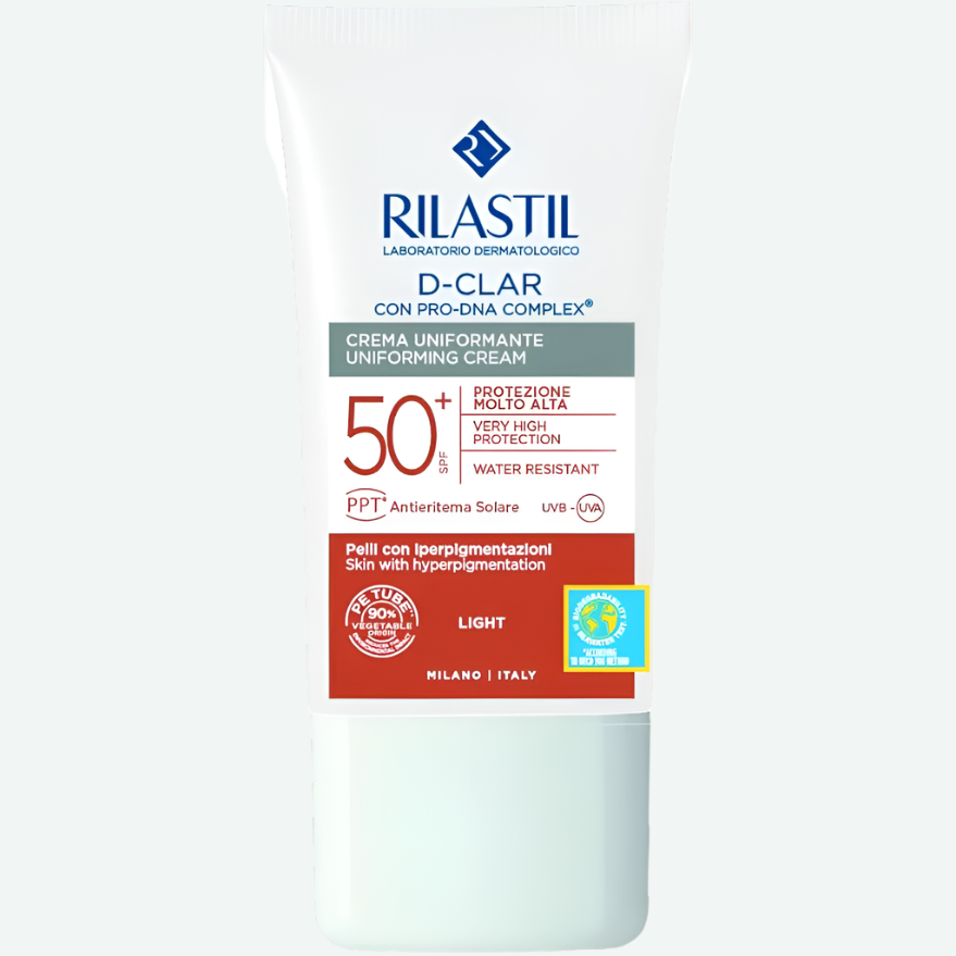 Rilastil D-clar Spf50+ Light Uniforming Cream 40ml