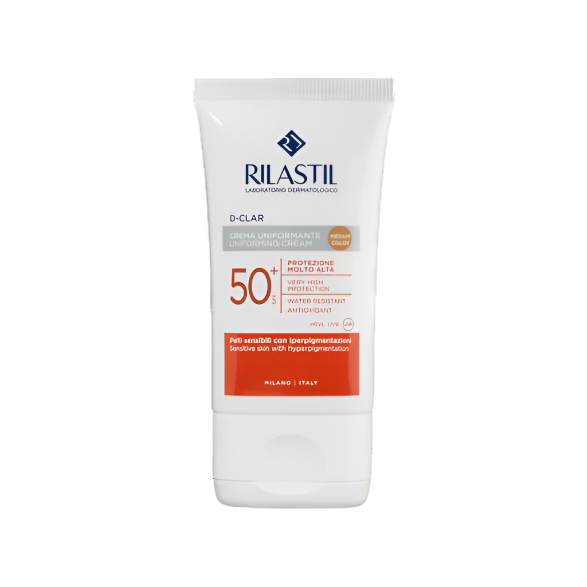 Rilastil D-clar Spf50+ Medium Uniforming Cream 40ml