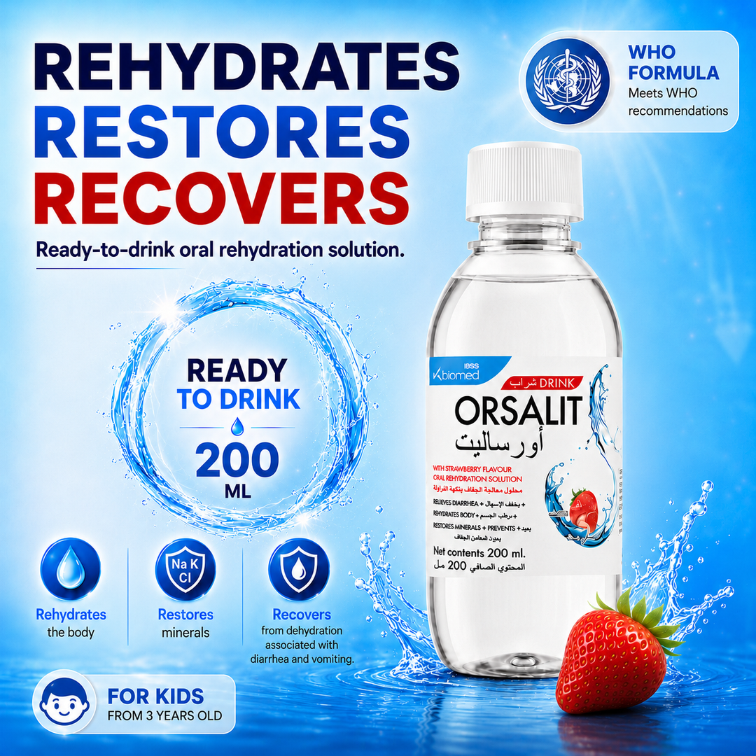 Orsalit Drink Strawberry Bottle 200ml