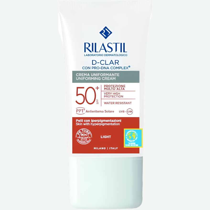 Rilastil D-Clar SPF50+ Light Cream 40ml Bright Care