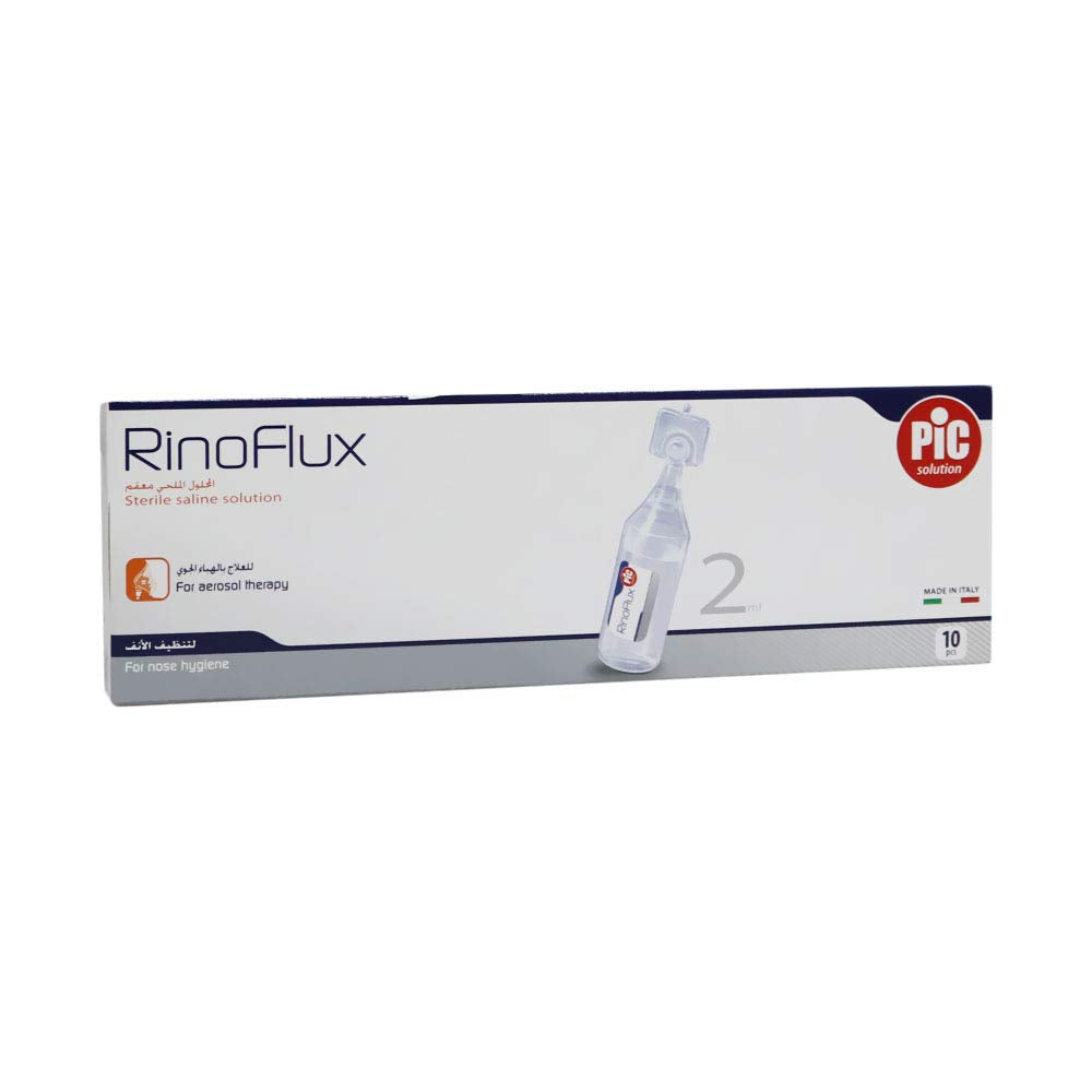 Rinoflux Sterile Saline Solution 2ml 10s