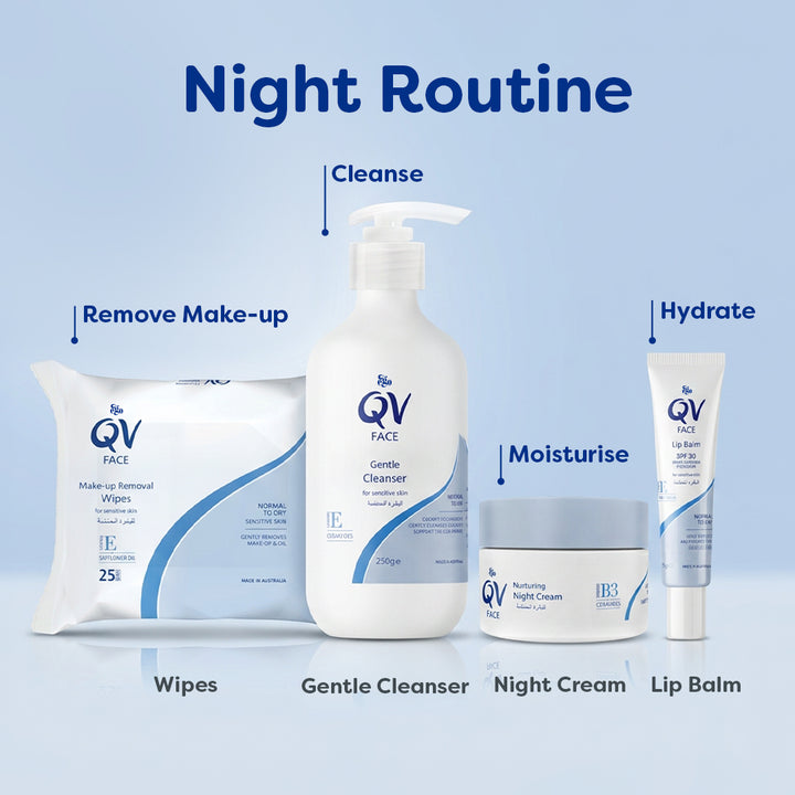 Ego QV Face Make Up Removal Wipes 25s