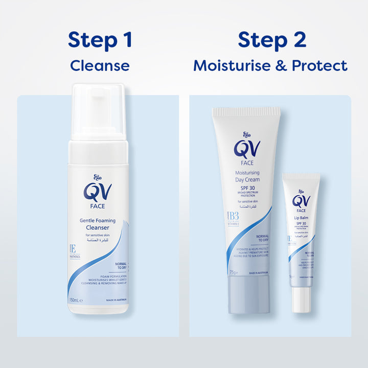Ego QV Face Gentle Foaming Cleanser 150ml