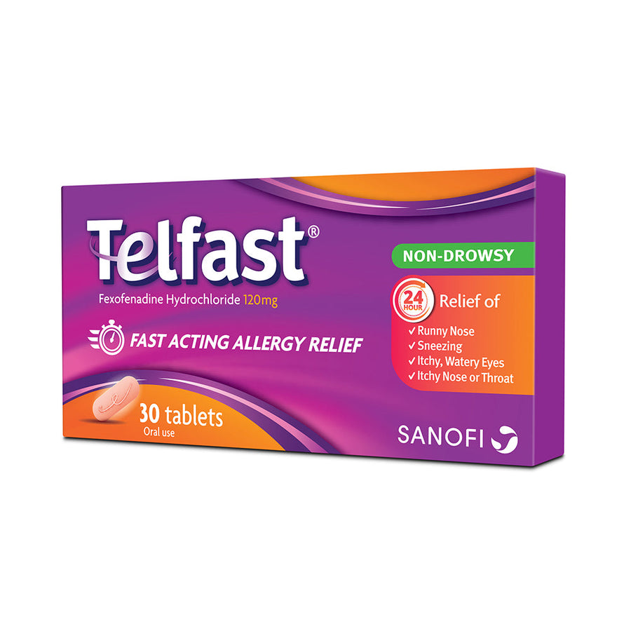 Telfast 120mg Tablets 30s