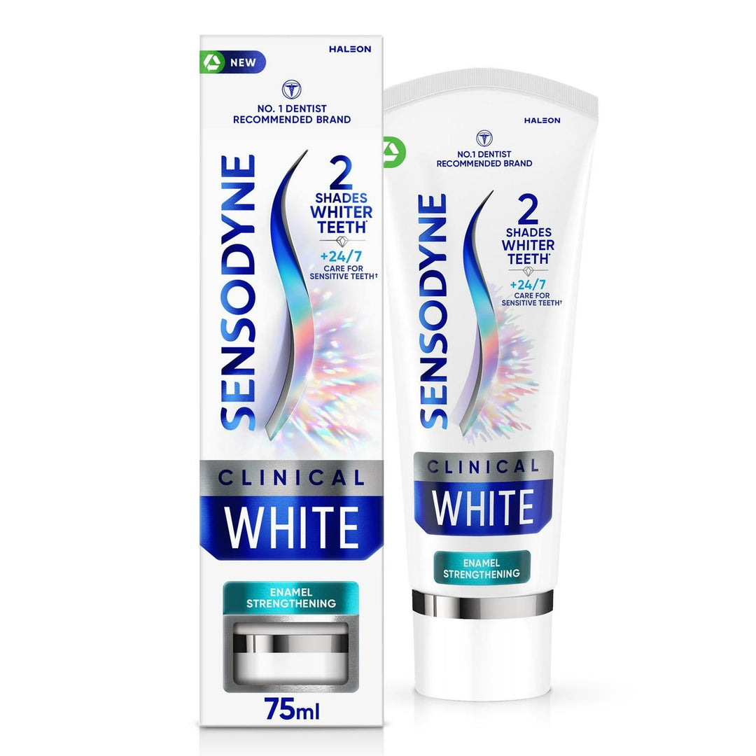 Sensodyne Toothpaste Clnical White Enamel Strengthening 75ml