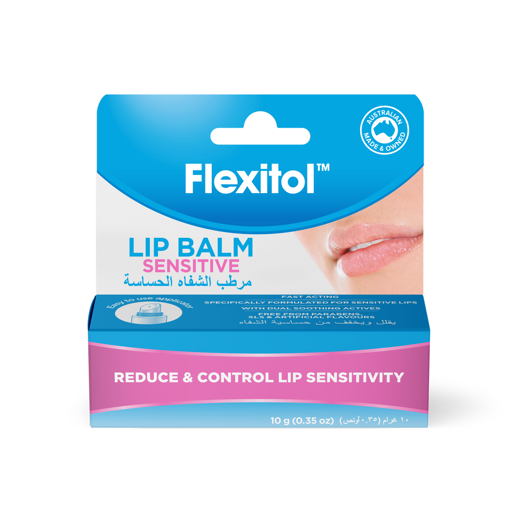 Flexitol Sensitive Lip Balm 10g