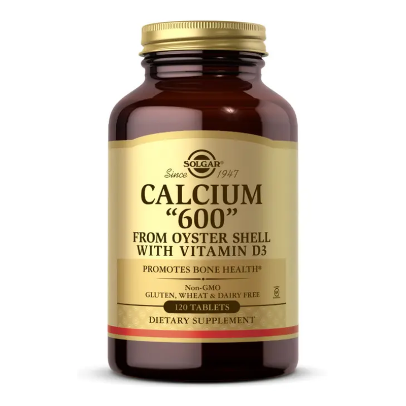 Solgar Calcium 600mg with Vitamin D3 Tablets 120pcs