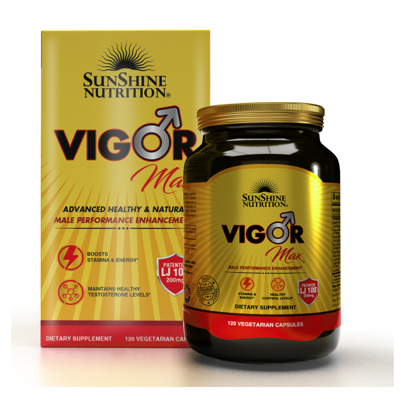 Sunshine Vigor Max Male Performance Capsules 120pcs