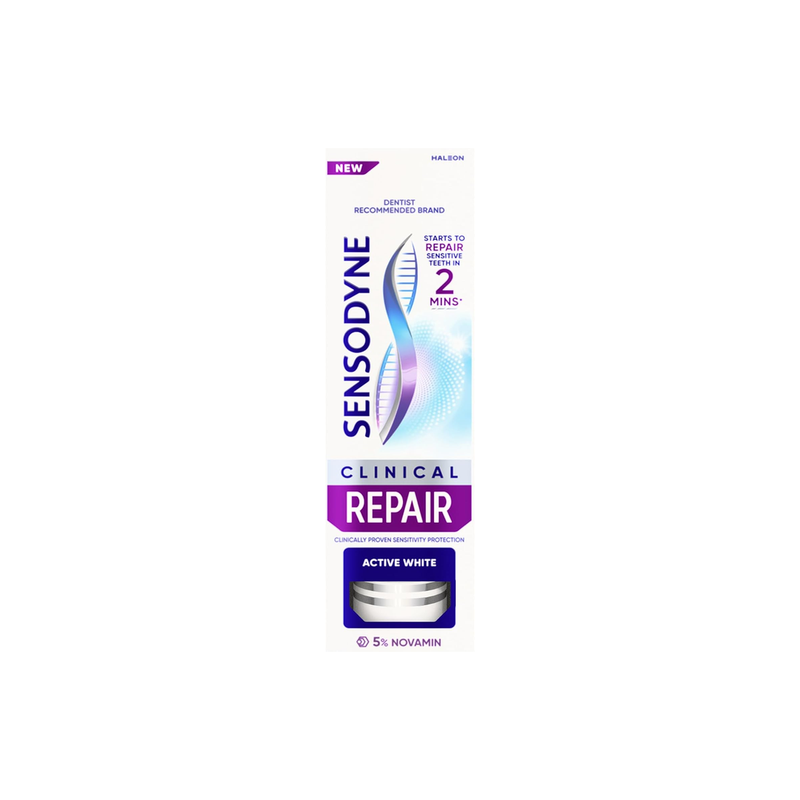 Sensodyne Clinical Repair Active White Toothpaste 75ml