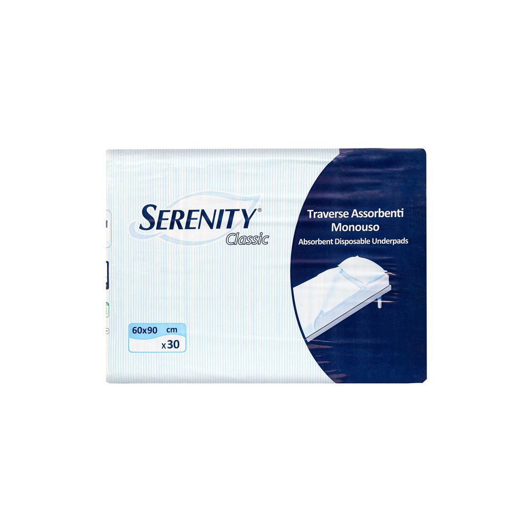 Serenity Classic Absorbent Underpads 60 x 90cm 30pcs