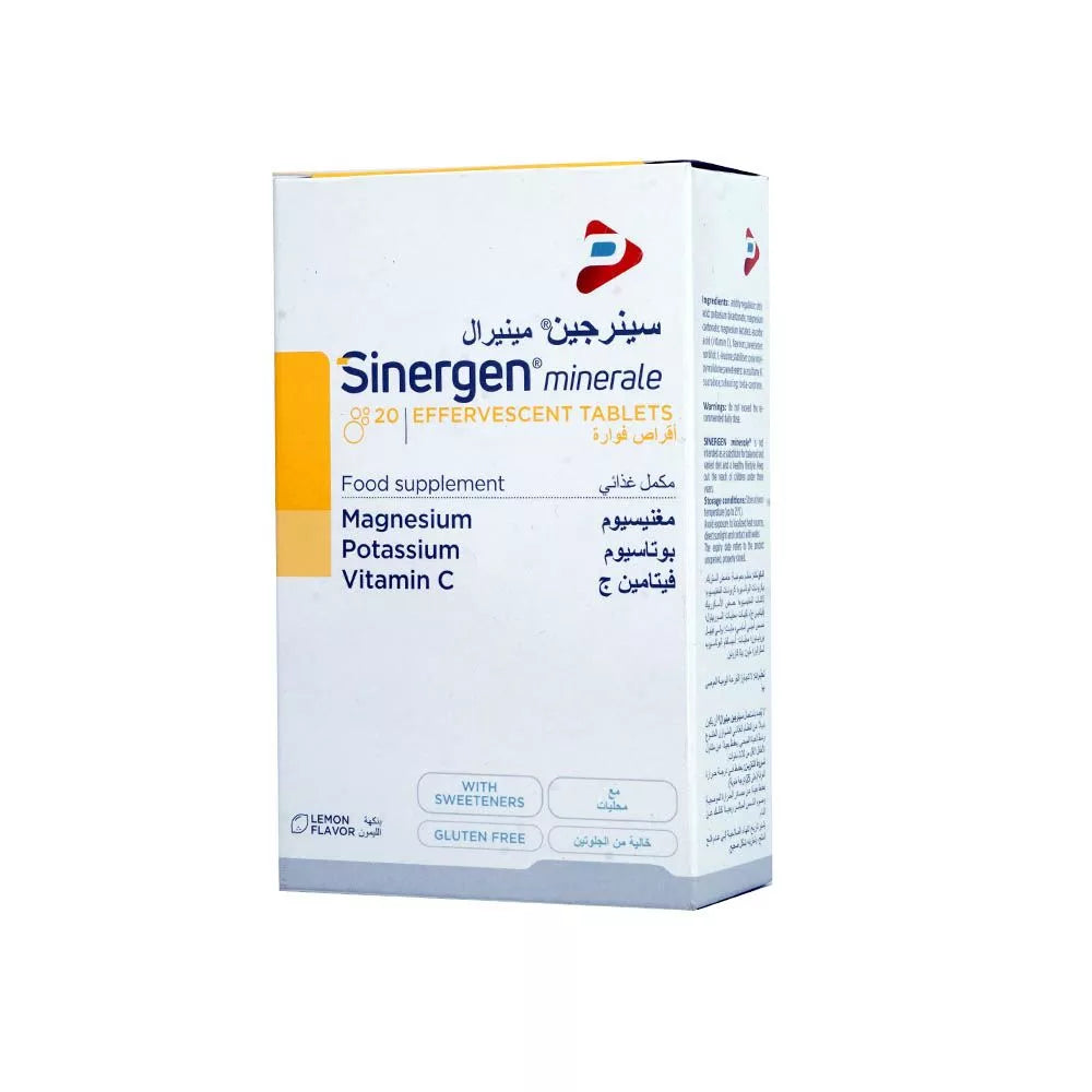 Sinergen Minerale Effervescent Tablets 20s