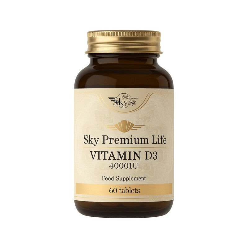 Sky Premium Vit D3 4000Iu Tab 60S