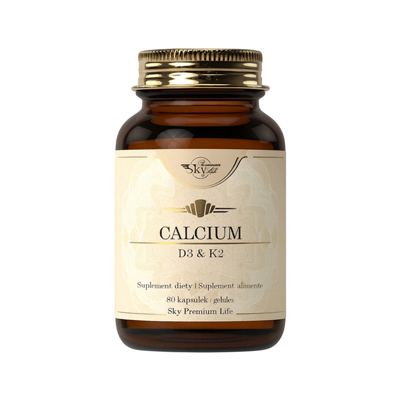 Sky Premium Vit D3&K2 W/ Calcium Tab 60S